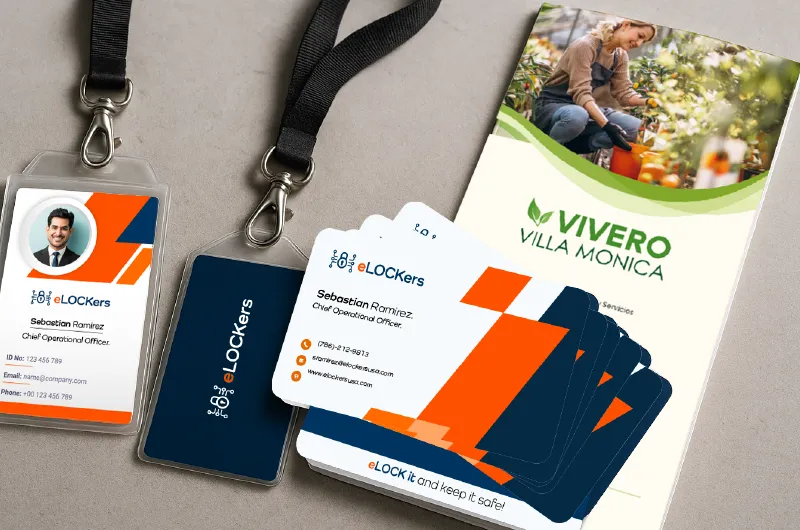 Material publicitario impreso para empresas