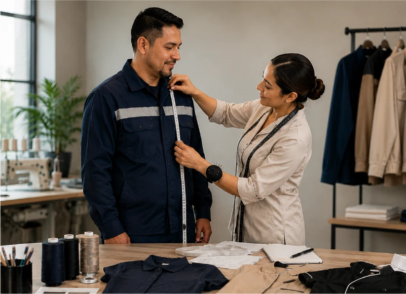 sastrería para empresas, arreglos de uniformes y dotación, dobladillos, cambio de talla, arreglo de cierres, ajuste de largo. ubicados en Rionegro Marinilla, la ceja y todo el Oriente Antioqueño